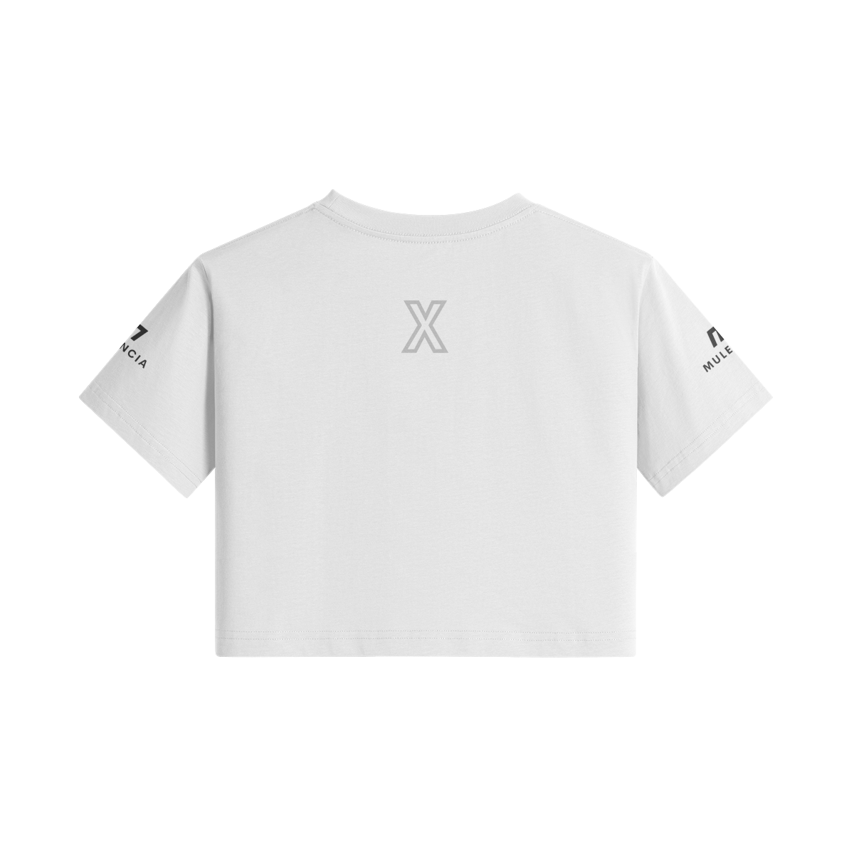 OPEN MINDED CROP TOP TEE - MULENCIA